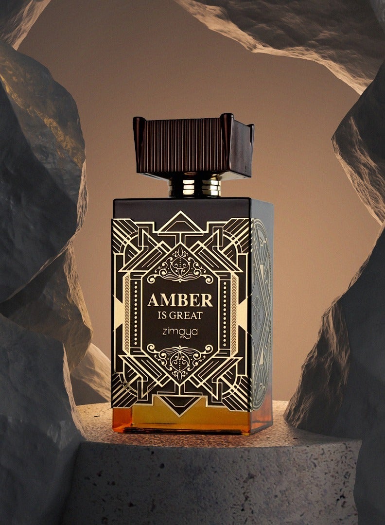 zimaya Amber Is Great Unisex Extrait De Parfum, 100ML - Image 3