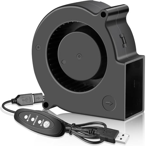 GDSTIME 7530 75mm x 75mm x 30mm 5V USB Blower Brushless Cooling Fan - Image 1