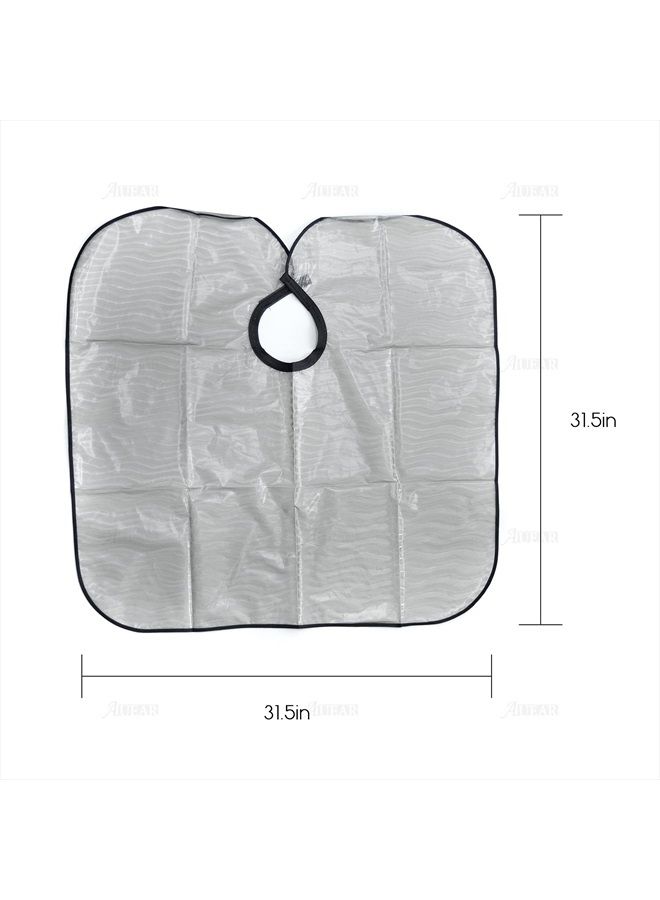 AUEAR , Barber Haircut Cape Hair Coloring Cape Shampoo Cape Waterproof Cape Salon Cloak for Hair Cutting Dyeing Coloring Perm - Image 2