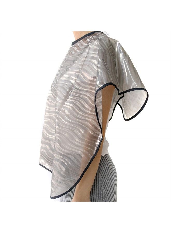 AUEAR , Barber Haircut Cape Hair Coloring Cape Shampoo Cape Waterproof Cape Salon Cloak for Hair Cutting Dyeing Coloring Perm - Image 3