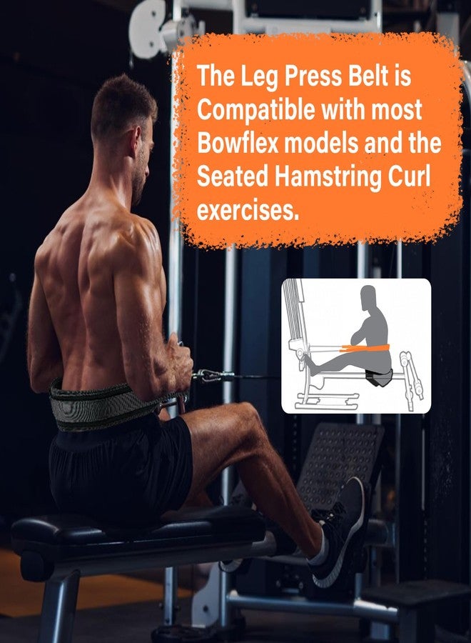 ArrogantF Adjustable Leg Press Rowing Belt Strap Compatible with Bowflex PR1000 Gyms Gym Accessories, Leg Press Attachment Also Fit for Ultimate 2 Blaze Elite Sport, Blaze, Sport Gym - Image 3