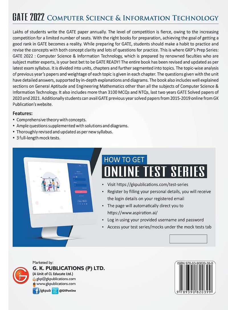 GATE 2022 : Computer Science and Information Technology - Guide - Image 2