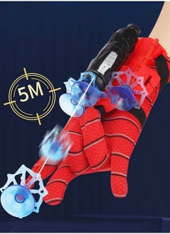 FLYHSO Spider Man launcher gloves, superhero launcher wrist toy set, children's superhero online shooting game, spider launcher wrist toy clothing, role-playing hero props gifts  - Image 3