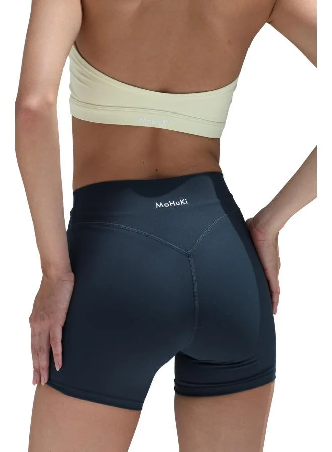 موهوكي موهوكي شورت رياضي Active Bum Sculpt Short - أزرق توتي