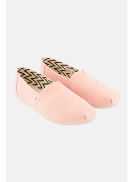 TOMS Women Alpargata Slip On Shoes, Light Peach  - Image 1