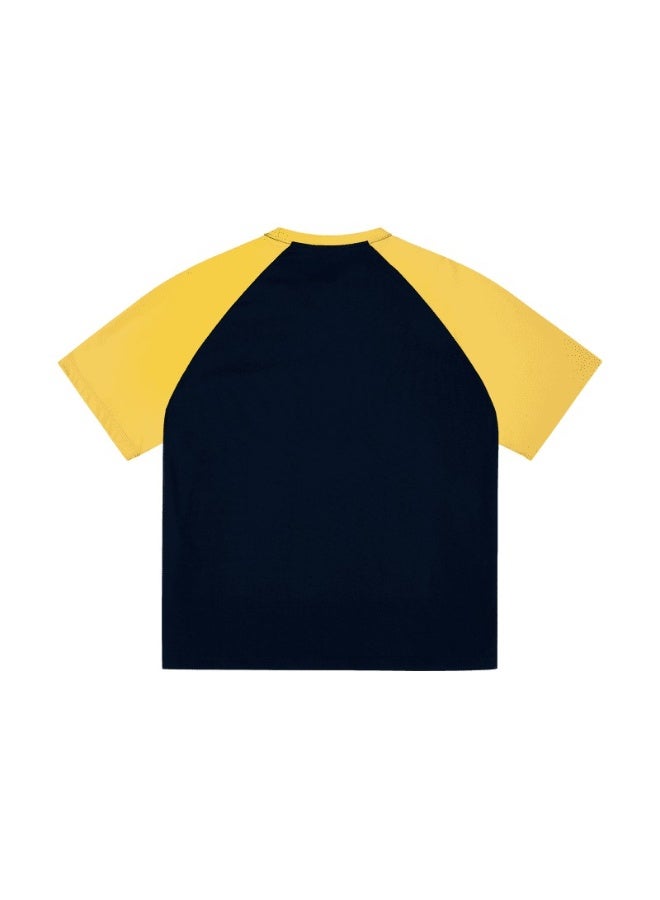 اون راننج On Running Shoulder-inserted couple's summer contrast stitching loose short-sleeved T-shirt for men and women - Image 5