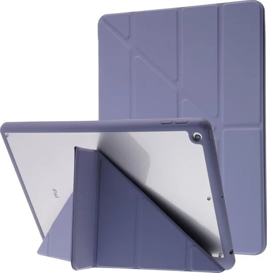 ESR Apple iPad 7th Generation 10.2 Inch 2019 Horizontal and Vertical Foldable Clemon Case and Screen Protector with Sleep Mode Pen Holder A2198 A2197 A2200 Series
