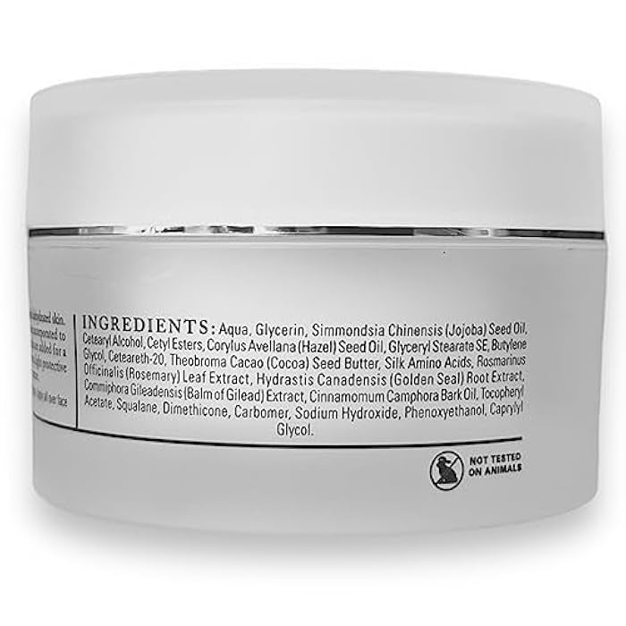 LuxeJoie Herbal Silk Moisturizer 1.7 oz Hydrating Facial Moisturizer for All Skin Types - Image 3