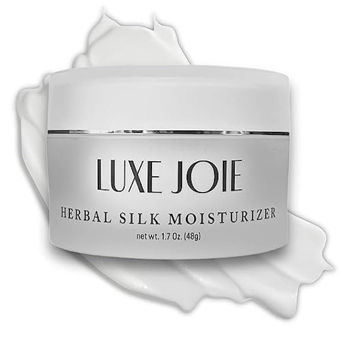 LuxeJoie Herbal Silk Moisturizer 1.7 oz Hydrating Facial Moisturizer for All Skin Types - Image 1