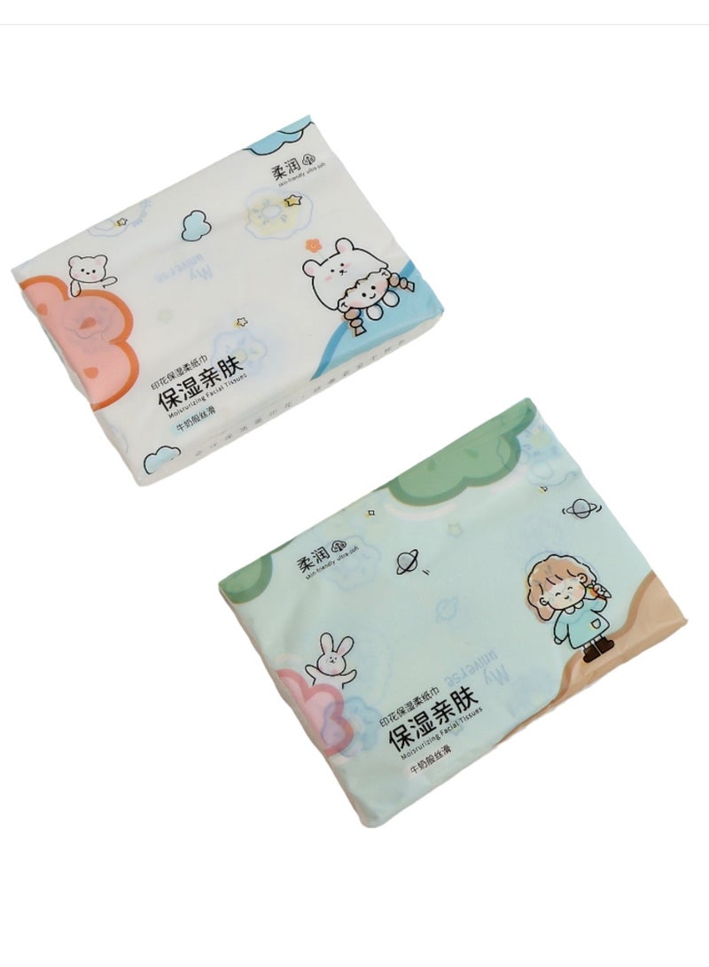 Midi Printed Moisturizing Soft Tissue 40 sheets  - Image 2