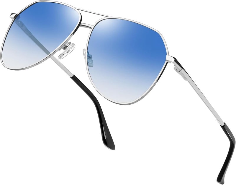 Joopin Polarized Sunglasses for Men Women UV400 Protection Metal Frame Aviation Military Style Shades Classic Vintage Pilot Sun Glasses Unisex - Image 1