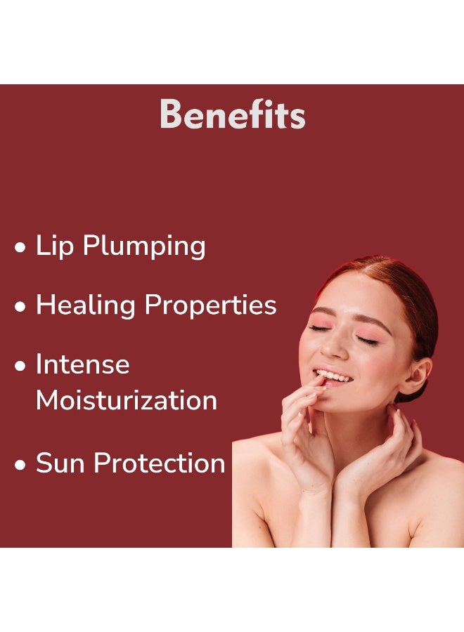 DERMISTRY Cocoa Butter Lip Balm & Coffee Lip Scrub Pack for Women - Image 3