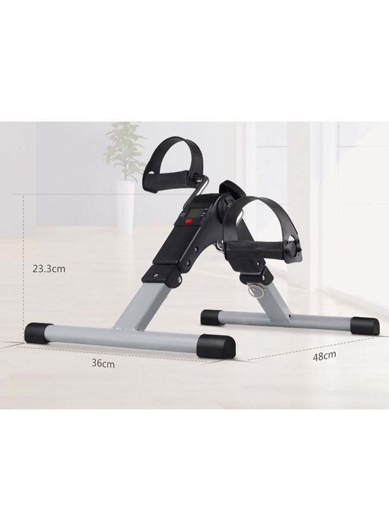 SHOPI Arm & Leg Pedal Exerciser with Adjustable Resistance – Portable Mini Exercise Bike for Home Workout, Physical Therapy, Leg & Arm Strength Training - Image 4