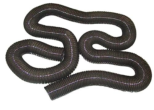 JET 4" x 20' Dust Collection Hose (JW1032),Black - Image 2