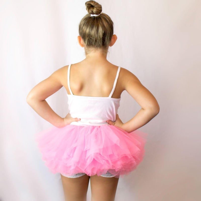 My Lello Big Girls 10-Layer Short Ballet Tulle Tutu Skirt (4T-10yr) - Image 3