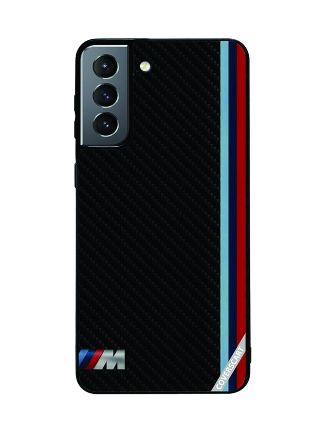 COVERSCART Protective Case Cover For Samsung Galaxy S21 FE 5G Bmw Logo Design Black