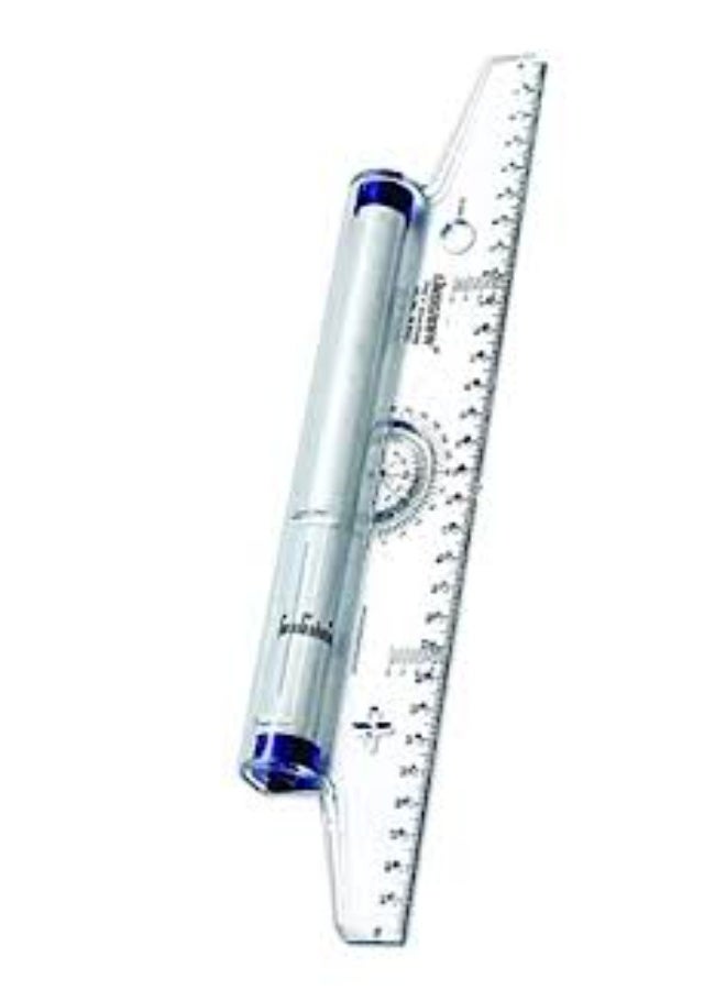Qatalitic Deepak Linograph Roller Scales (Multicolour, 15 Cm) - Image 2