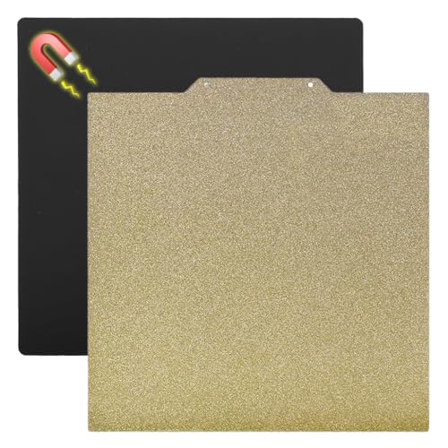 Serplex® 3D Printer Heated Bed Double-Sided PEI Textured Steel Build Plate, PEI Coated Build Plate for Strong Adhesion and Easy Model Removal, 230x230mm, Compatible with Anycubic Kobra 2/Neo/Go/Pro - Image 1