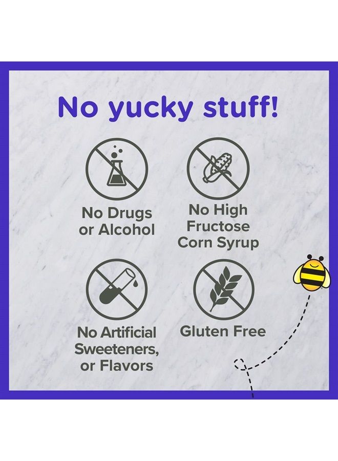 Zarbee's Complete Kids Multivitamin Gummies + Immune Support, Children Vitamins Gummy with Vitamin A, C, D3, E, B6, B12, Folic Acid & Total B-complex, 70 Count - Image 4