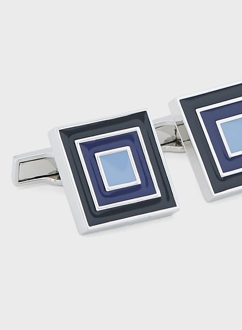 Ted Baker Square Metal Cufflink