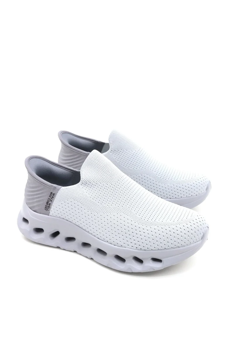 Walk Well Walk Well Men's Handsfree Slip-on Shoes - Grey