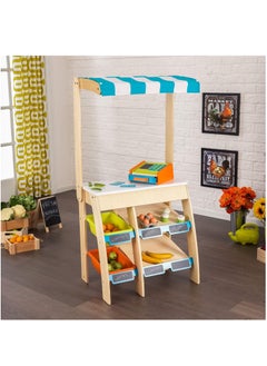 KidKraft Kidkraft Grocery Market Place  - Image 2
