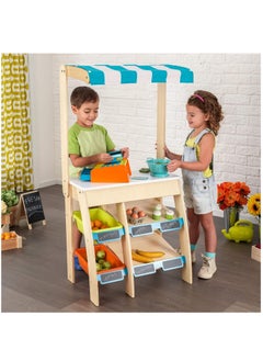 KidKraft Kidkraft Grocery Market Place  - Image 3