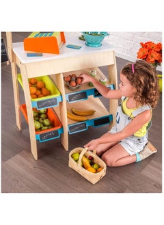 KidKraft Kidkraft Grocery Market Place  - Image 5