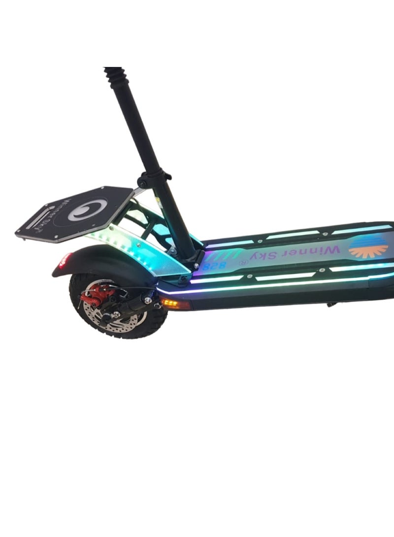 Winner Sky K1 Electric Scooter Unleashing 2200W Power at 48V 15Ah Black - Image 5
