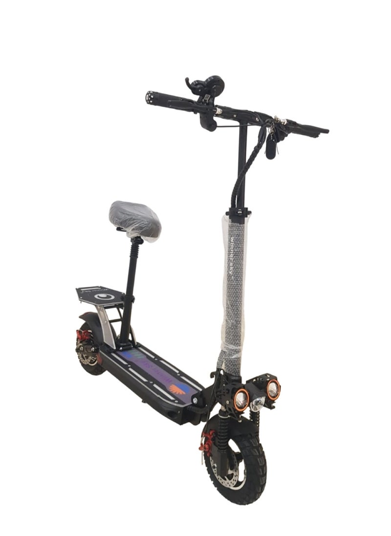 Winner Sky - K1 Electric Scooter Unleashing 2200W Power at 48V 15Ah Black - Image 1