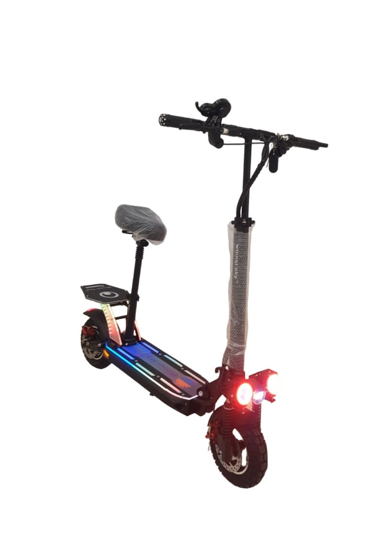 Winner Sky - K1 Electric Scooter Unleashing 2200W Power at 48V 15Ah Black - Image 1
