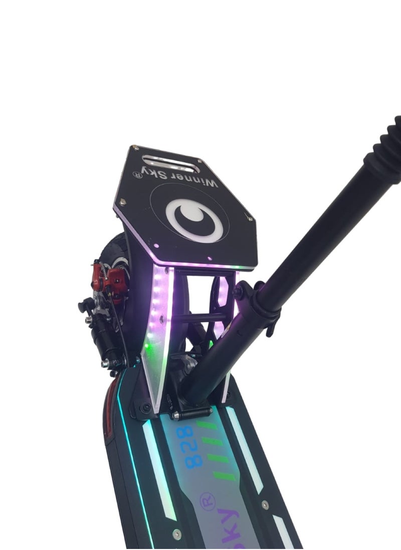 Winner Sky - K1 Electric Scooter Unleashing 2200W Power at 48V 15Ah Black - Image 1