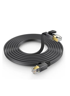 3 أمتار Cat 8 إيثرنت كابل أسود