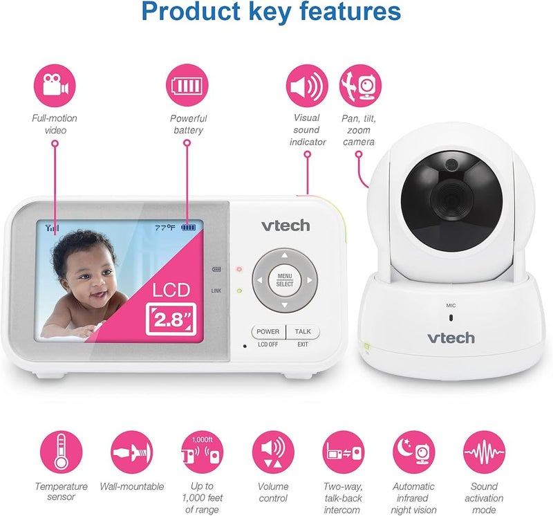 VTech VM819 Baby Monitor - Image 2