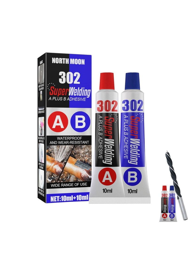 SYOSI Metal Adhesive, Heavy Duty Metal Adhesive, All-Purpose Casting Repair Glue, Liquid Metal Welding Filler, Instantly Strong Adhesive, for All Uses, Bonding Metal to Metal, Repairing & Bonding Metals - Image 5