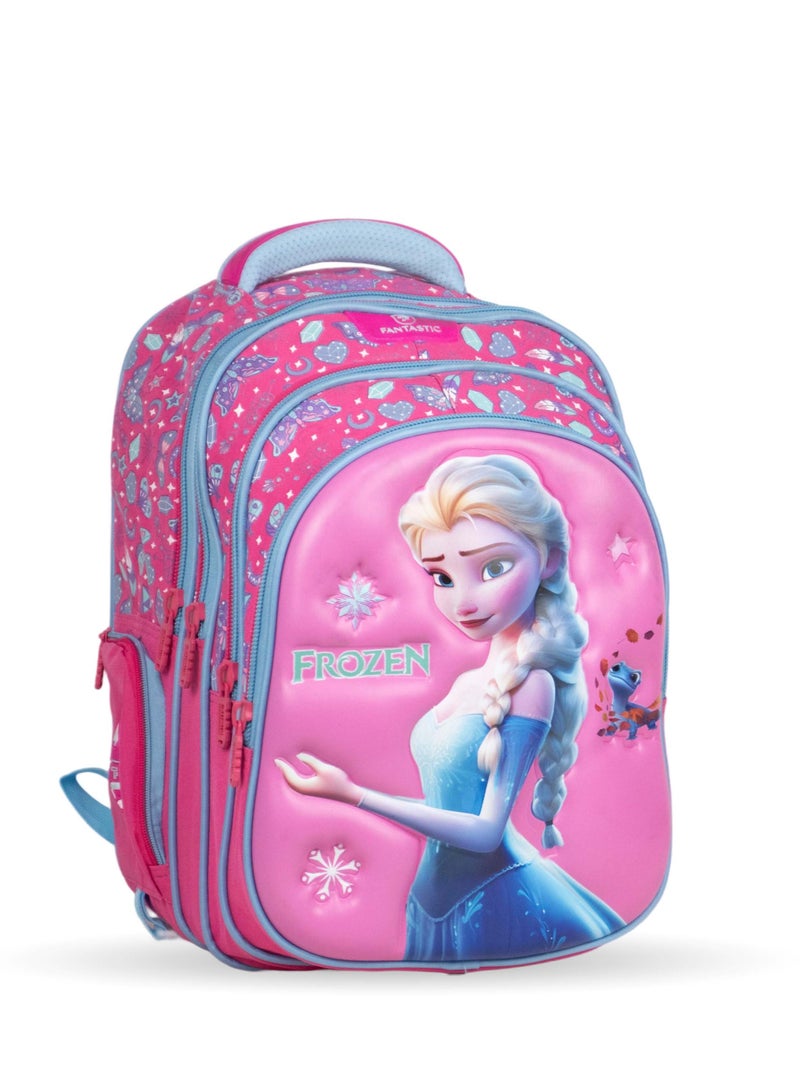 Fantastic QY005 Fantastic School Backpack, 40cm, Multi-pocket, 3D Cartoon Designs, Assorted Set  - Image 1