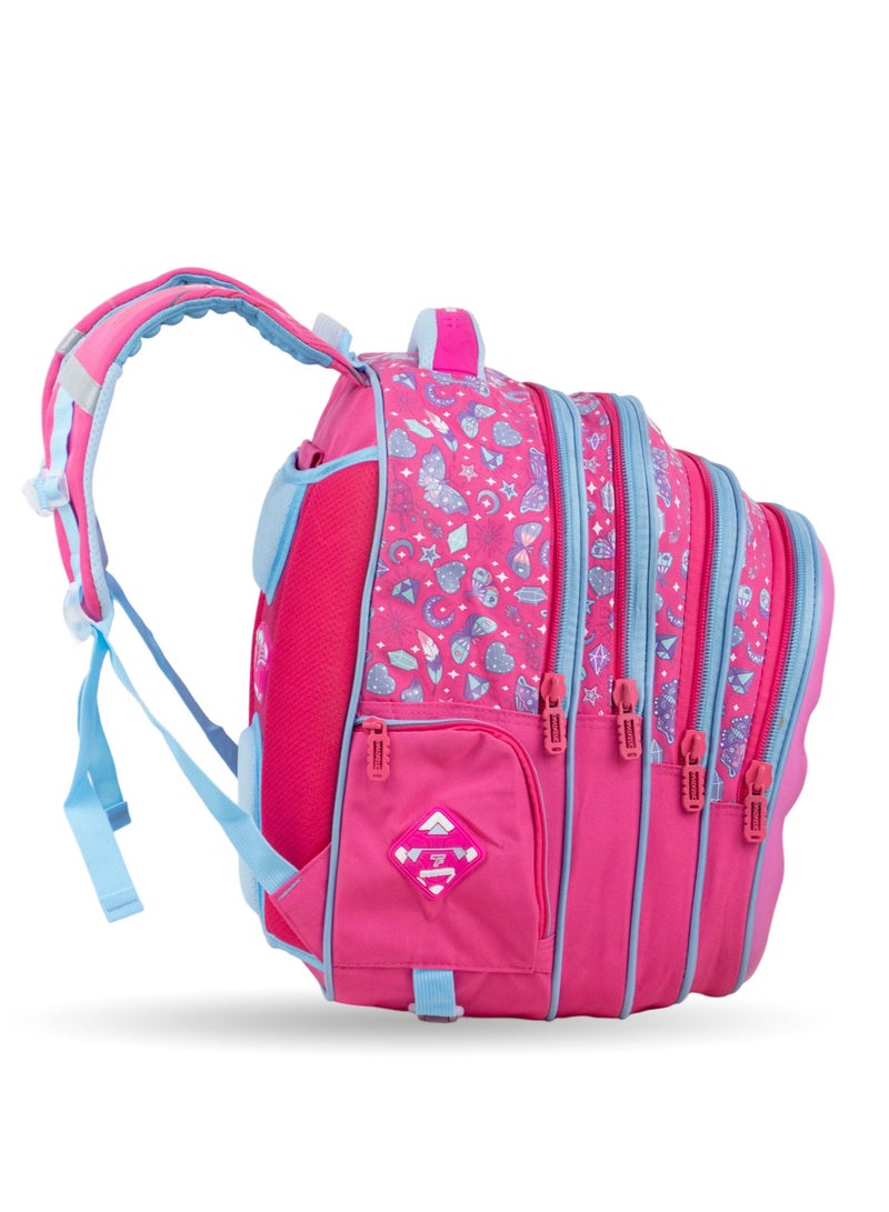 Fantastic QY005 Fantastic School Backpack, 40cm, Multi-pocket, 3D Cartoon Designs, Assorted Set  - Image 2