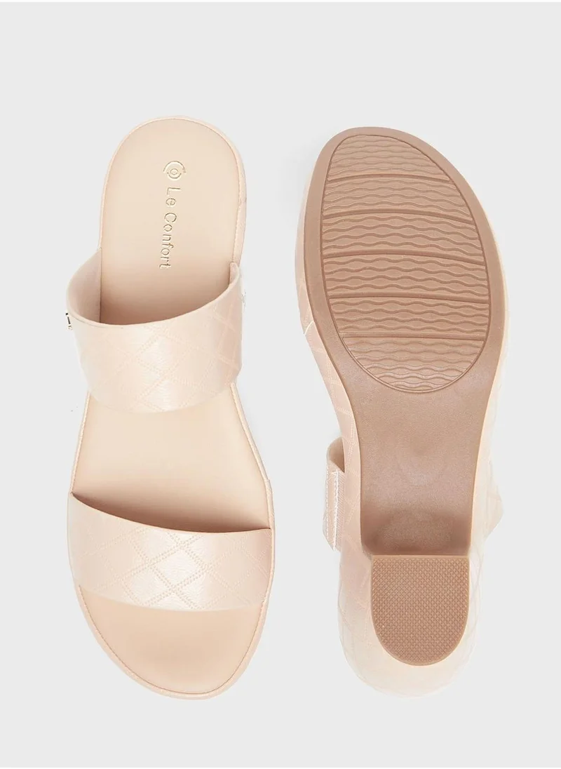 Le Confort Block Heel Sandals