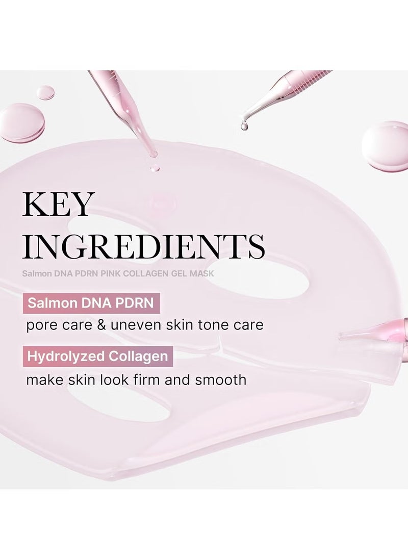 Medicube - Medicube Salmon DNA PDRN pink collagen jelly gel mask | overnight face mask for glass glow skin- elasticity, hydrating, firming and moisturizing | korean skincare, 28g, 1ea - Image 1
