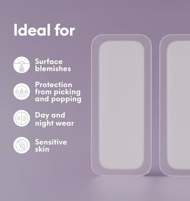 SKIN CHOICE SkinChoice Breakout Patch Classic Xtra - Pack of 10 - Hydrocolloid Pimple Patches - Vegan, Fragrance-free, Gluten-free, Latex-free, Parabens-free, Sulfates-free, Cruelty-free - Image 5