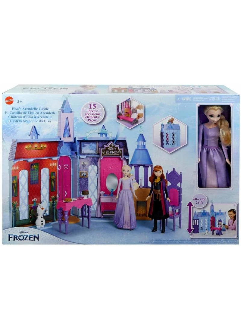 Disney FROZEN - Disney Princess Frozen Elsa's Arendelle Castle Playset - Image 1