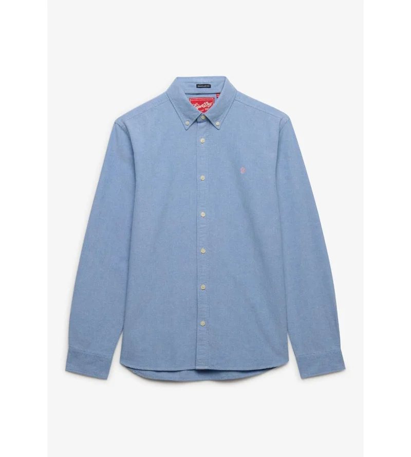 سوبر دراي Preppy Oxford Long Sleeve Shirt