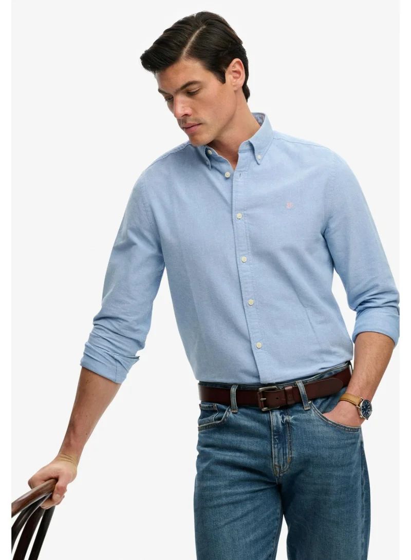 Superdry  Preppy Oxford Long Sleeve Shirt for Men | Best Price UAE