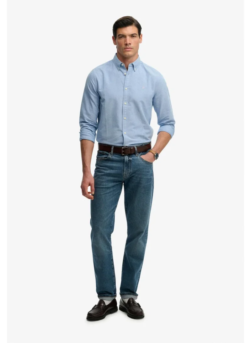 Superdry  Preppy Oxford Long Sleeve Shirt for Men | Best Price UAE