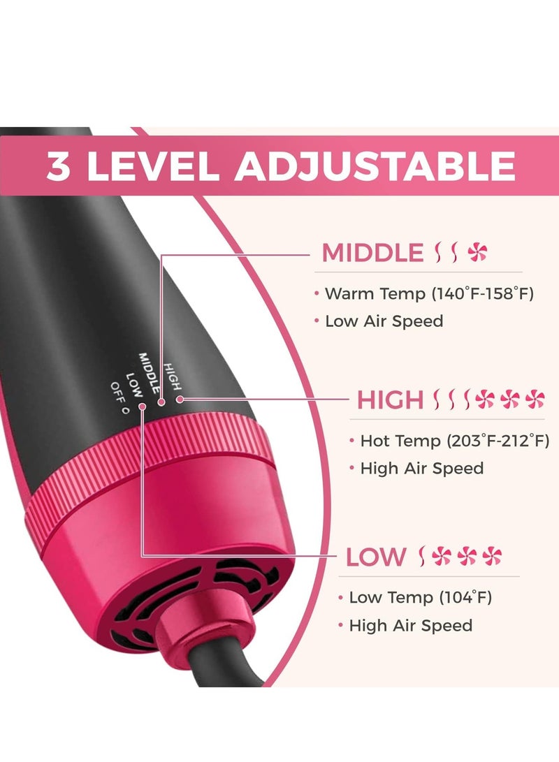general 1000W Hair Dryer Brush Blow Dryer Brush in One 4 in 1 Styling Tools, Hair Dryer and Styler Volumizer Hot Air Brush for Drying Straightening Curling Salon - Image 2