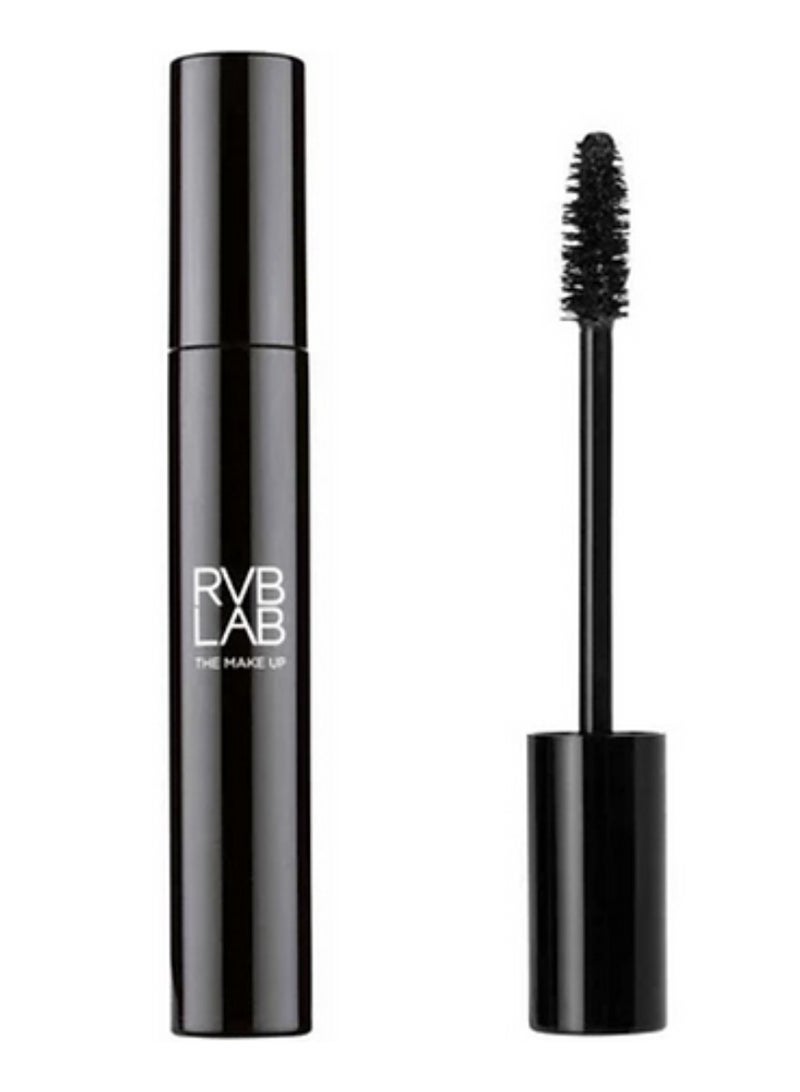أر في بي لاب ماسكارا RVB LAB Extra Volume للرموش مع فرشاة تكثيف، لون أسود، 14 مل - Image 1