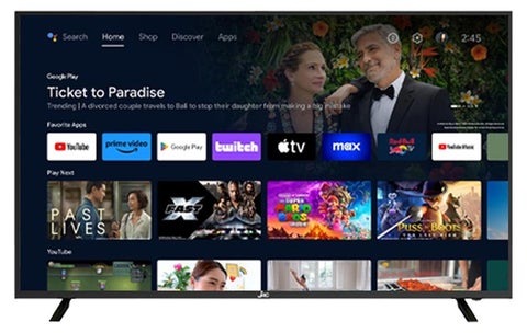 تلفزيون 43بوصه سمارت  LED فول اتش دي من جاك