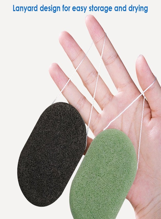 DaKuan 6 pcs Konjac Sponge, DaKuan Facial Sponges, Polychrome Face Sponges for Cleansing, Natural, Colorful, Gentle Exfoliation for Radiant Skin - Image 3