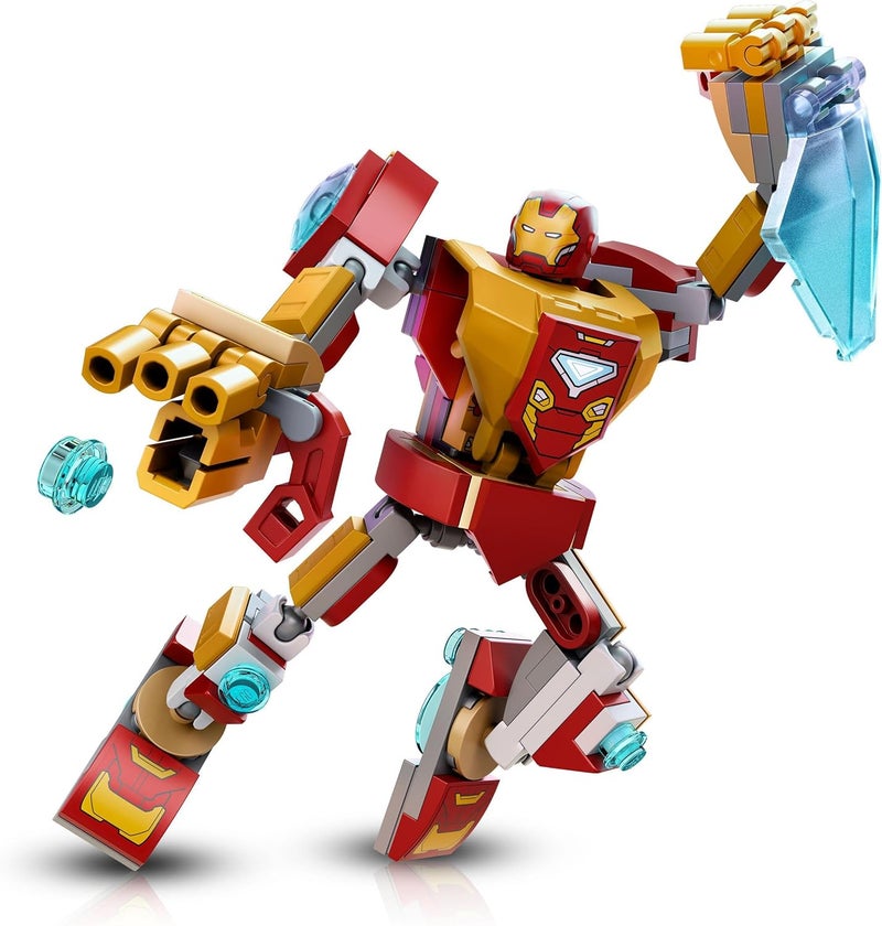 LEGO Marvel Iron Man Mech Armour 76203 Building Kit (130 Pieces) - Image 4