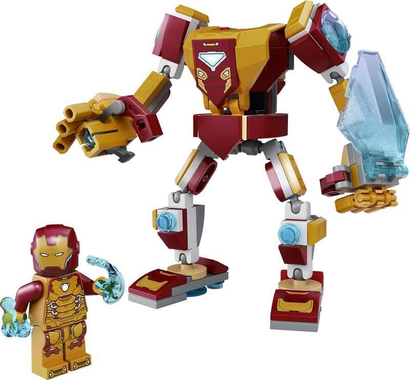 LEGO Marvel Iron Man Mech Armour 76203 Building Kit (130 Pieces) - Image 3